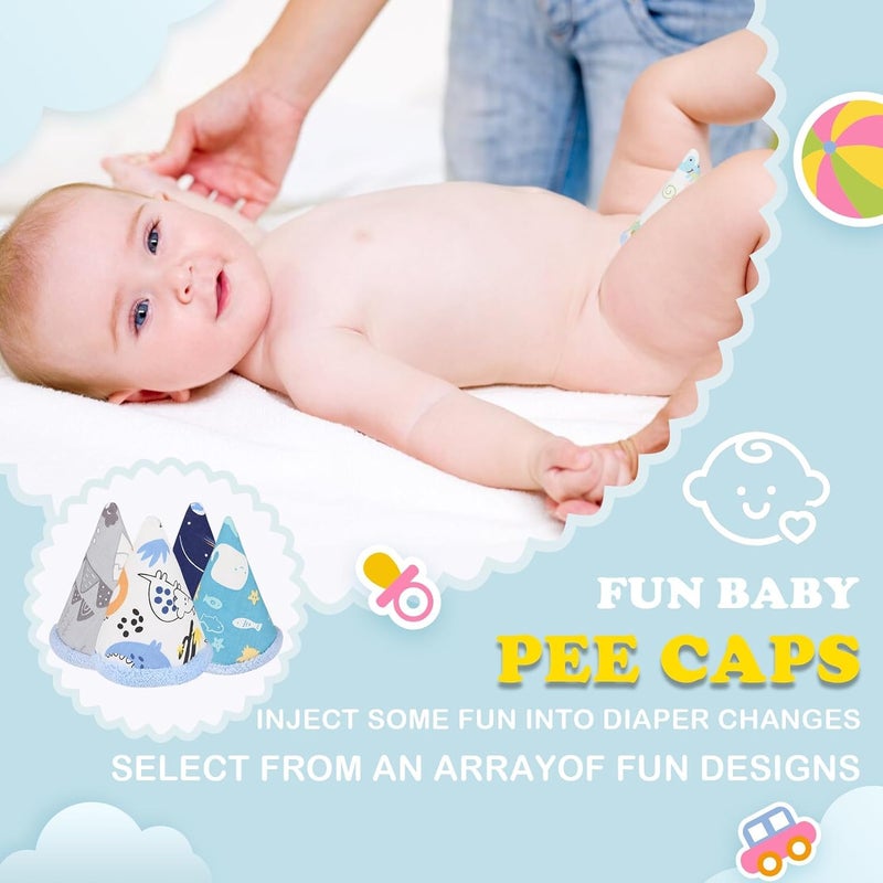 AMAZYC-US Pee Covers Baby Boy  Reusable Pee Cap Diaper Changing Accessory for Baby Boys - Image 3